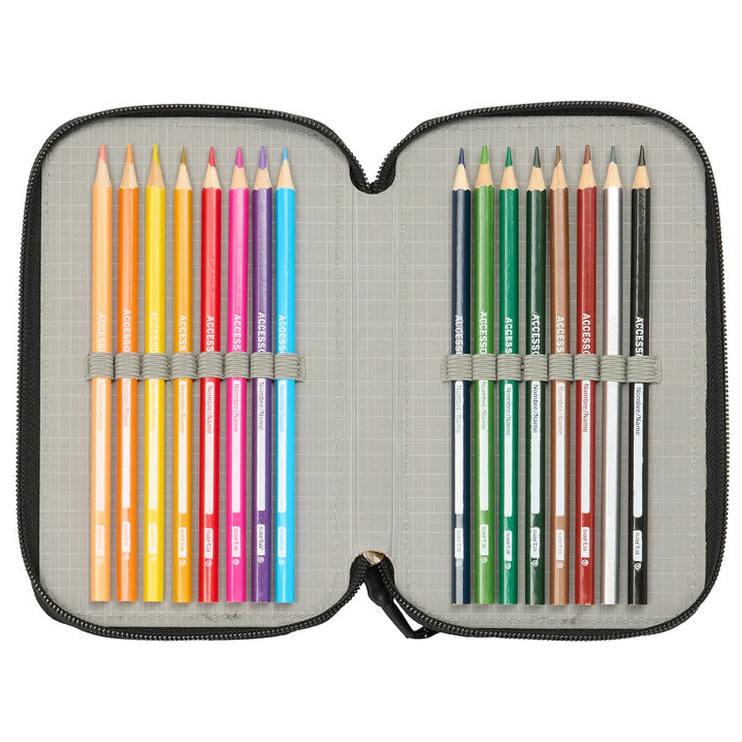 Marvel Avengers triple pencil case 37pcs product photo