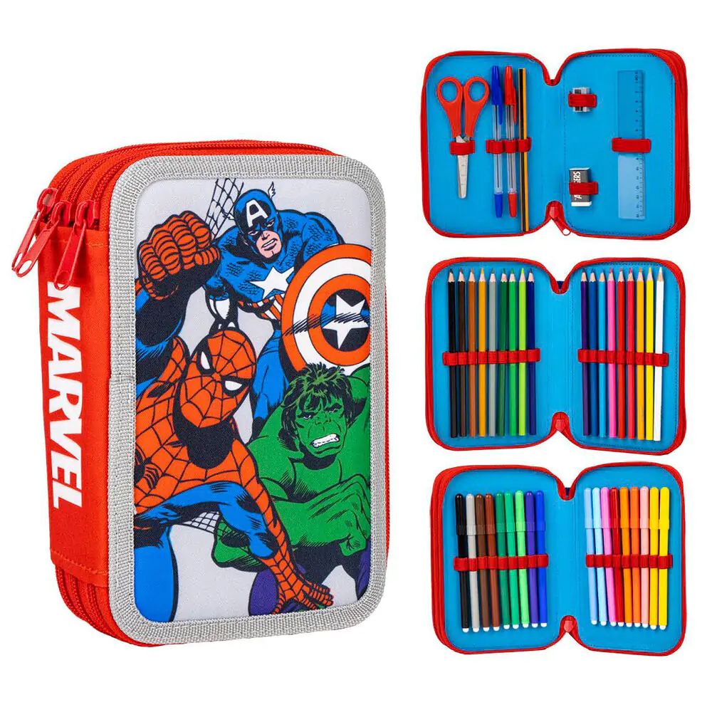 Marvel Avengers triple pencil case termékfotó