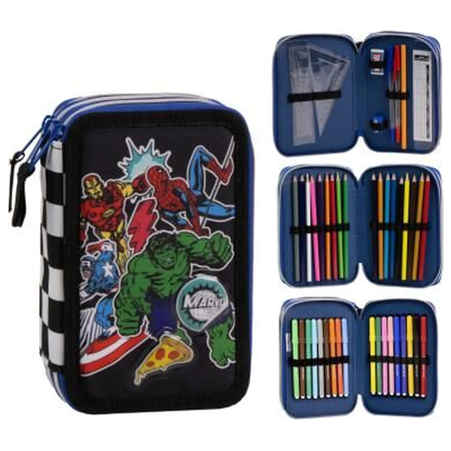 Marvel Avengers triple pencil case product photo
