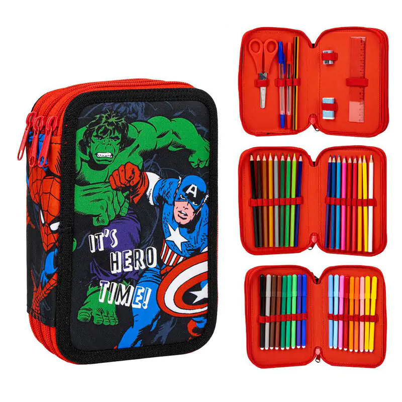 Marvel Avengers triple pencil case termékfotó