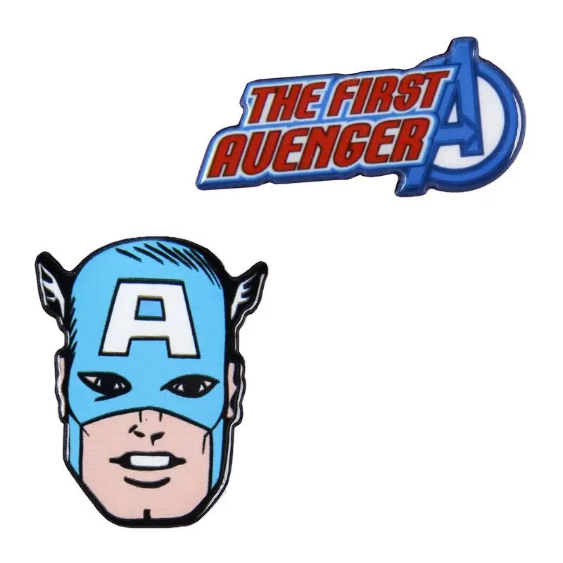 Marvel Avengers set 2 broochs product photo