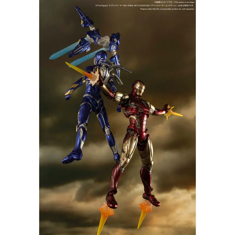 Marvel Avengers Endgame Iron Man MK-85 Final Battle figure 16cm product photo