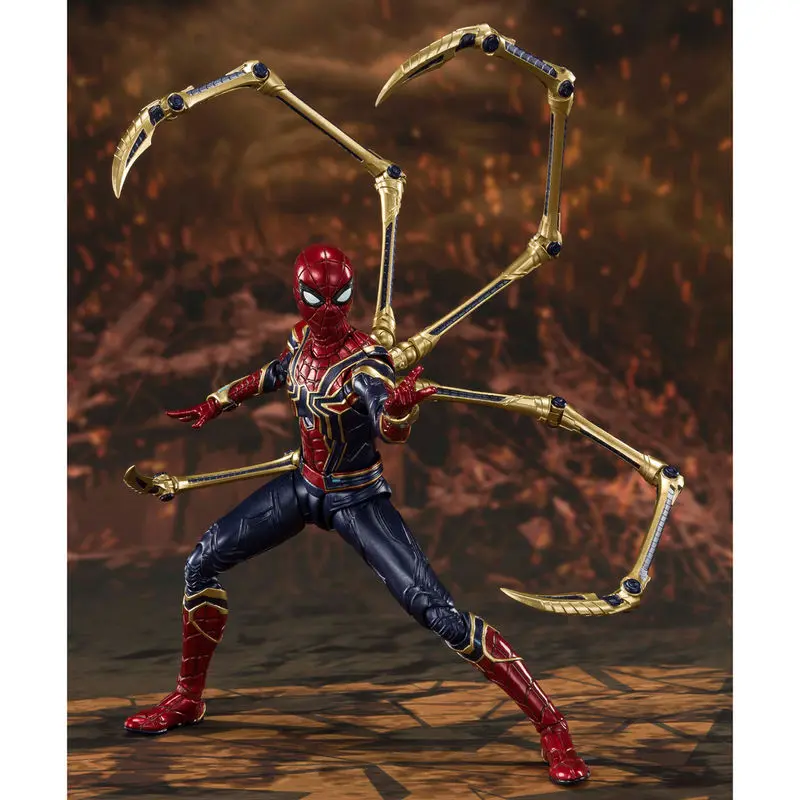 Marvel Avengers Endgame Iron Spider Final Battle figure 15cm product photo