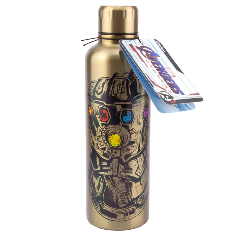Marvel Avengers Endgame Thanos guantelet water bottle product photo