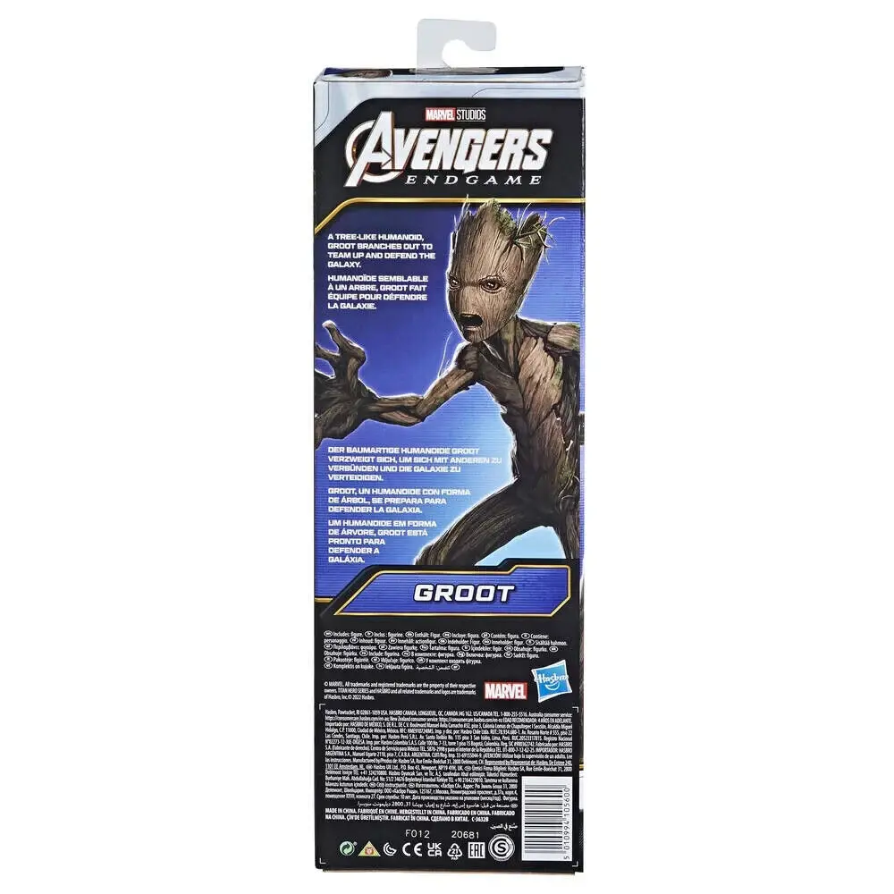 Marvel Avengers Endgame Titan Hero Groot figure 30cm product photo