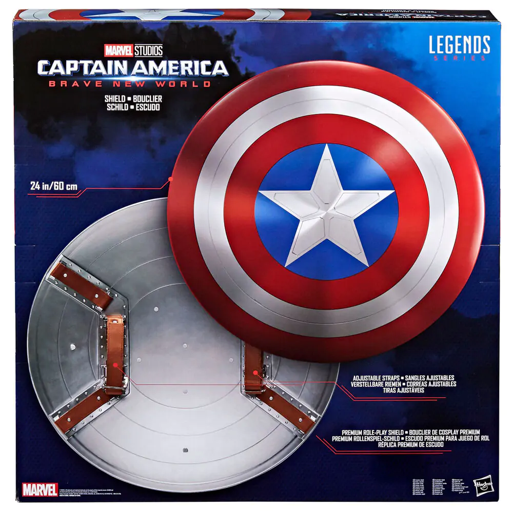 Marvel Brave New World Captain America shield product photo
