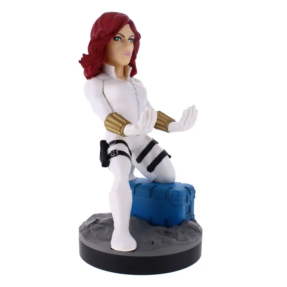 Marvel Cable Guy Black Widow White Suit 20 cm product photo