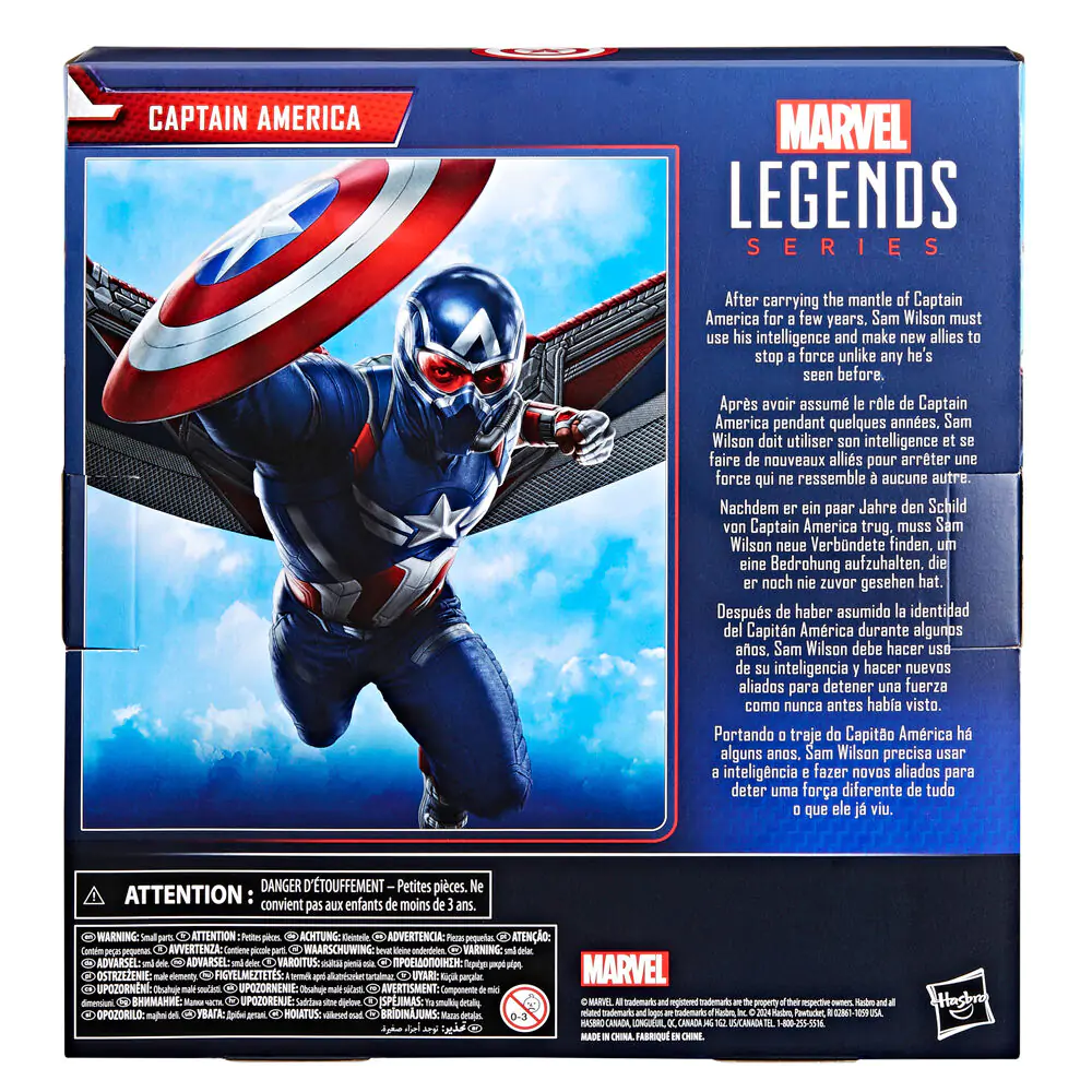 Marvel Captain America Brave New World Captain America figure 15cm termékfotó