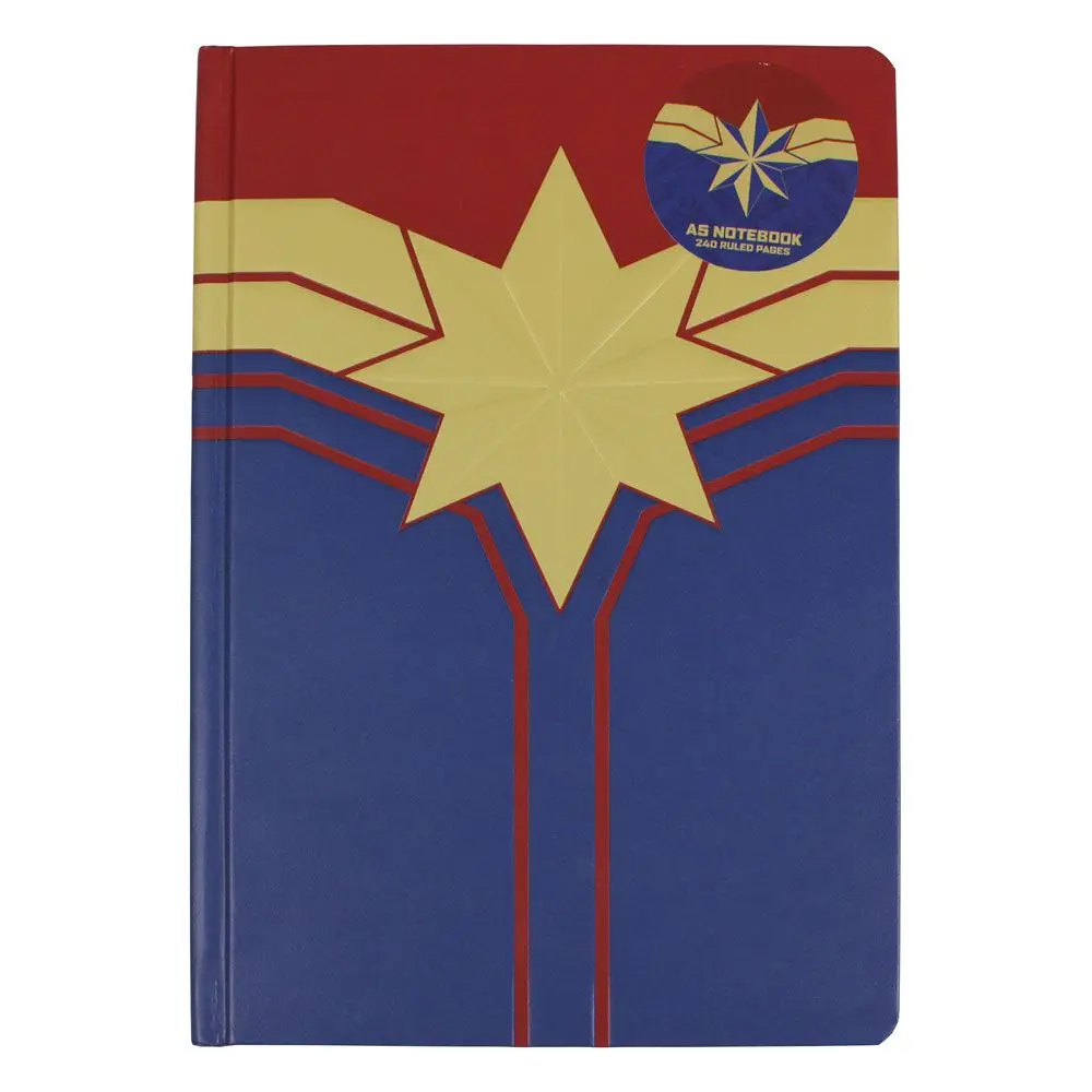 Marvel Notebook A5 Captain Marvel product photo