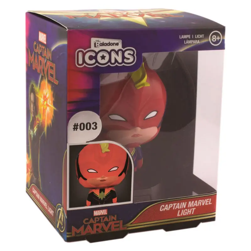 Marvel 3D Icon Light Captain Marvel product photo