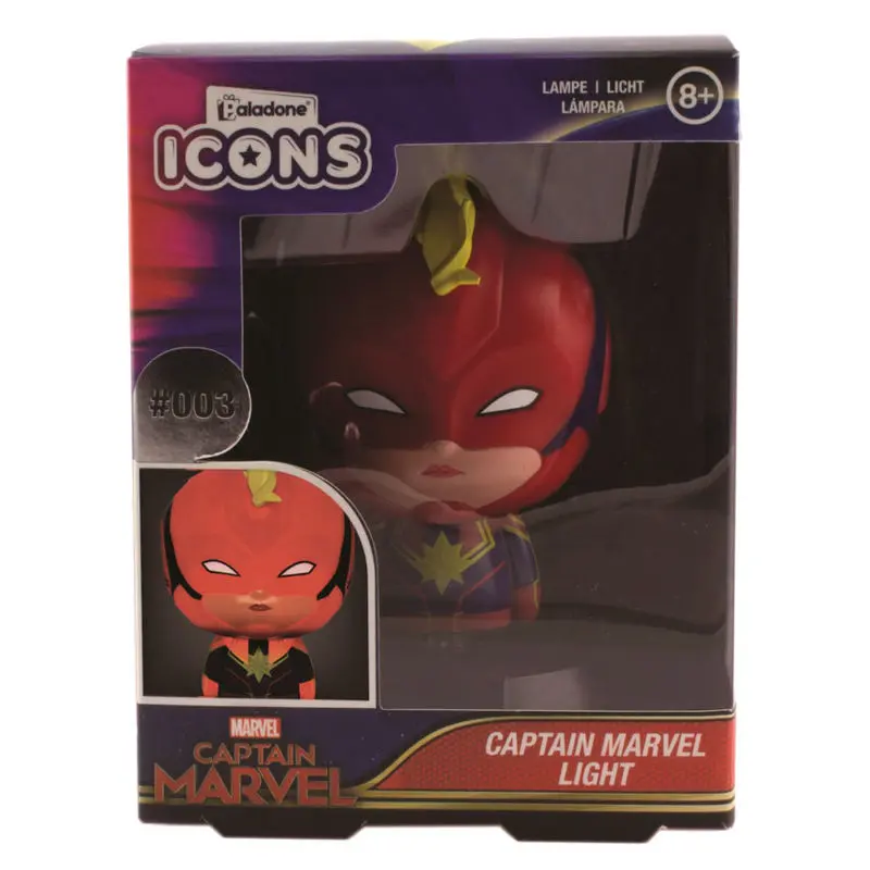 Marvel 3D Icon Light Captain Marvel product photo