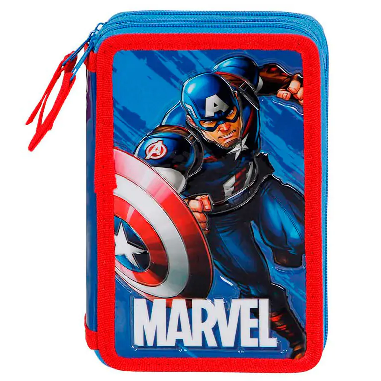 Marvel Captain Marvel Run filled pencil case product photo