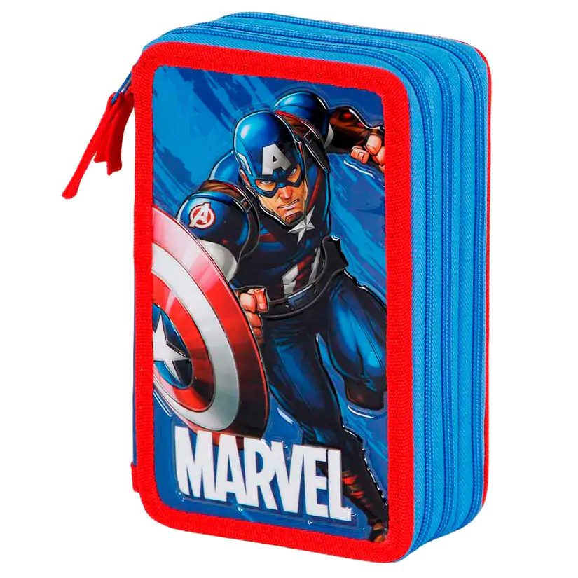Marvel Captain Marvel Run filled pencil case product photo