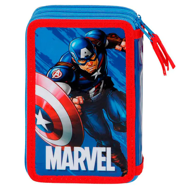 Marvel Captain Marvel Run filled pencil case product photo