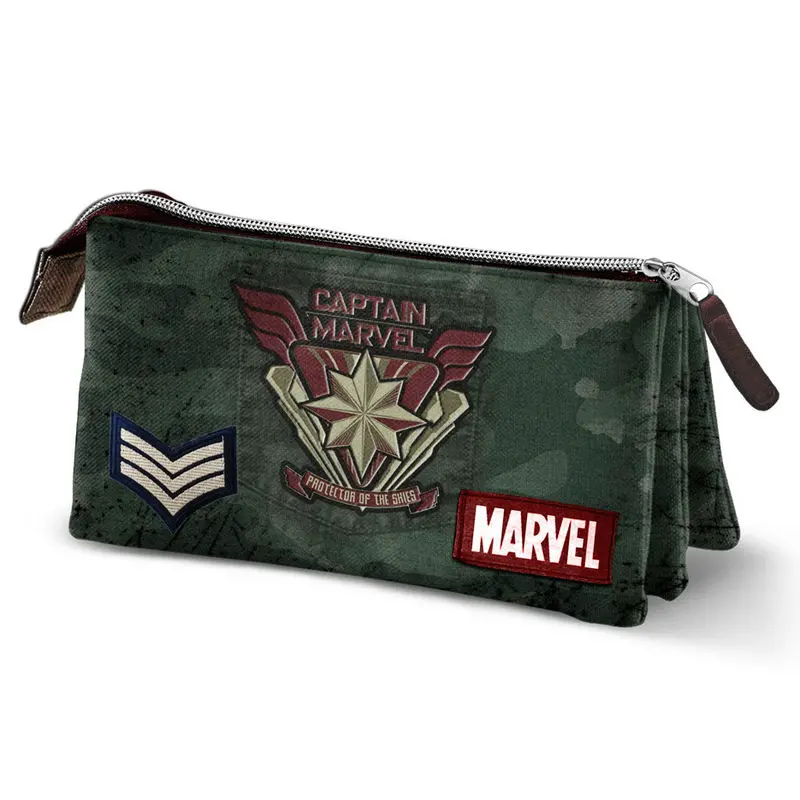 Marvel Captain Marvel triple pencil case product photo