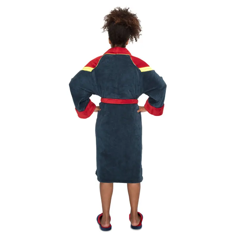 Marvel Captain ladies fleece bathrobe product photo
