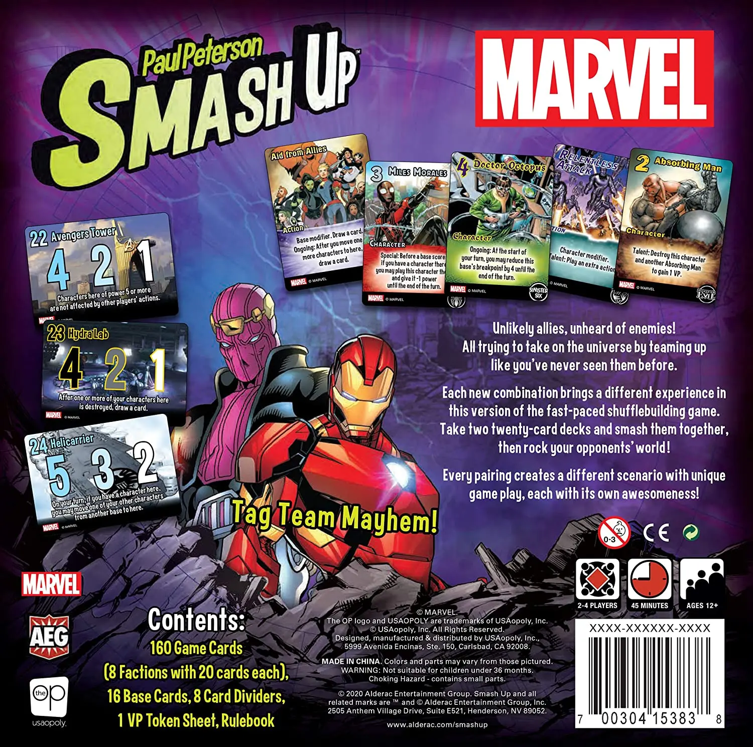 Marvel Card Game Smash Up: Marvel *English Version* product photo