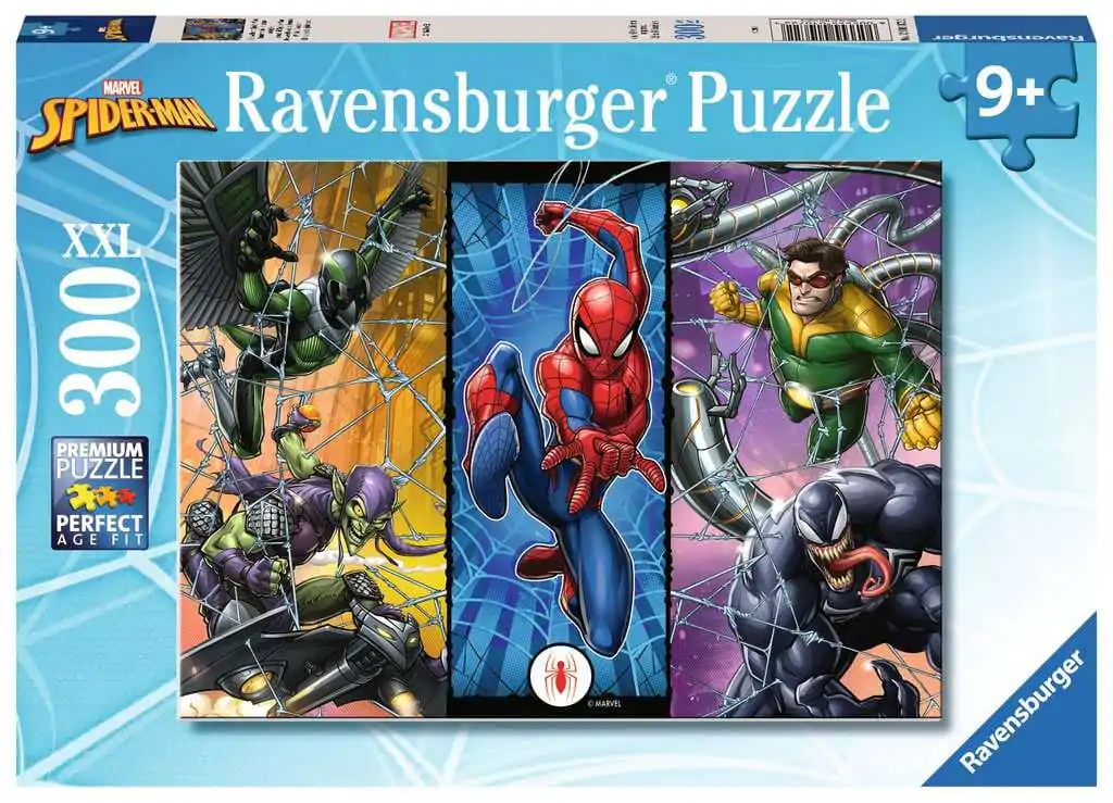 Marvel Children's Jigsaw Puzzle XXL The World of Spider-Man (300 pieces) product photo