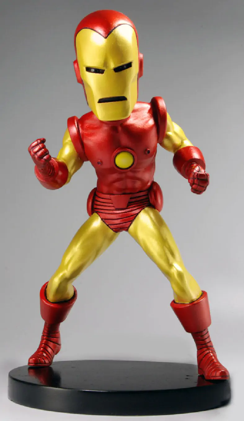 Marvel Classic Extreme Head Knocker Bobble-Head Iron Man 20 cm termékfotó