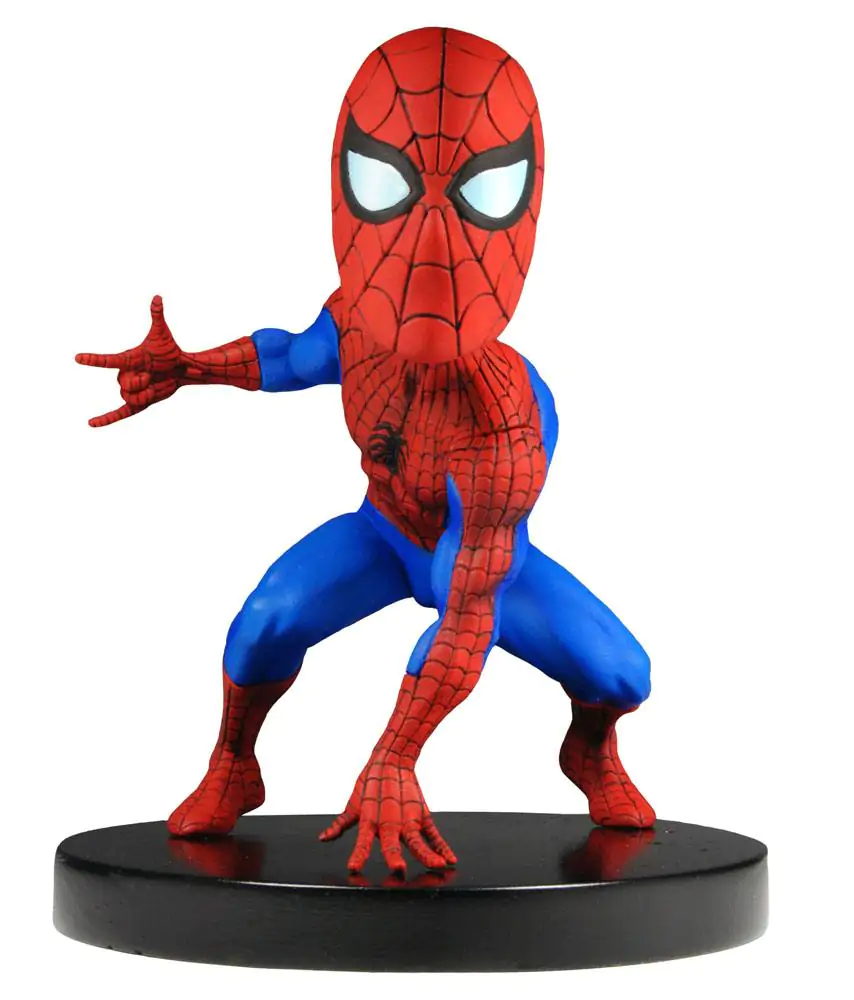 Marvel Classic Extreme Head Knocker Bobble-Head Spider-Man 13 cm product photo