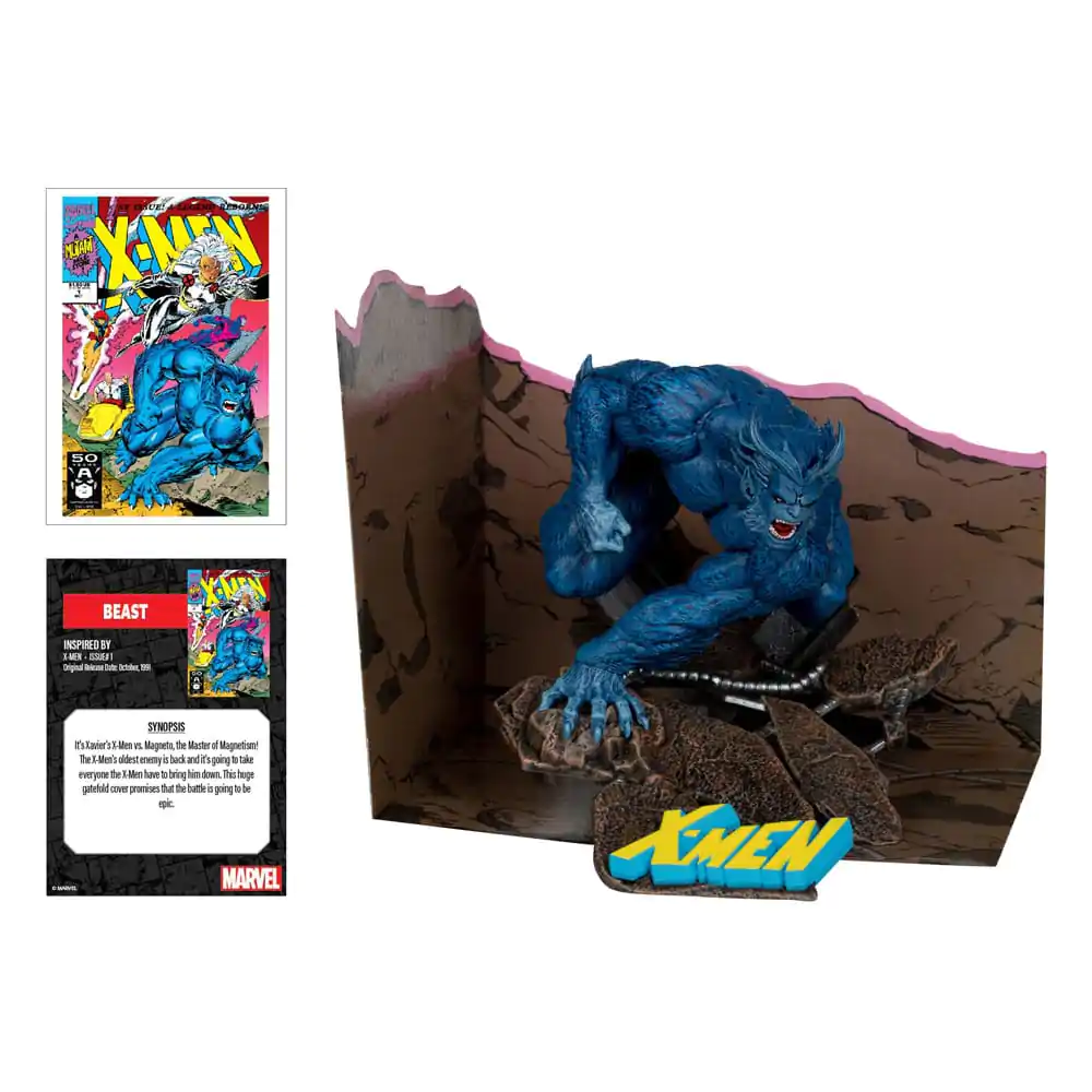 Marvel Collection PVC Statue 1/10 Beast (X-Men #1) 12 cm product photo