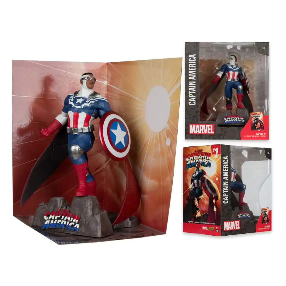 Marvel Collection PVC Statue 1/10 Captain America (All-New Captain America #1) 17 cm product photo