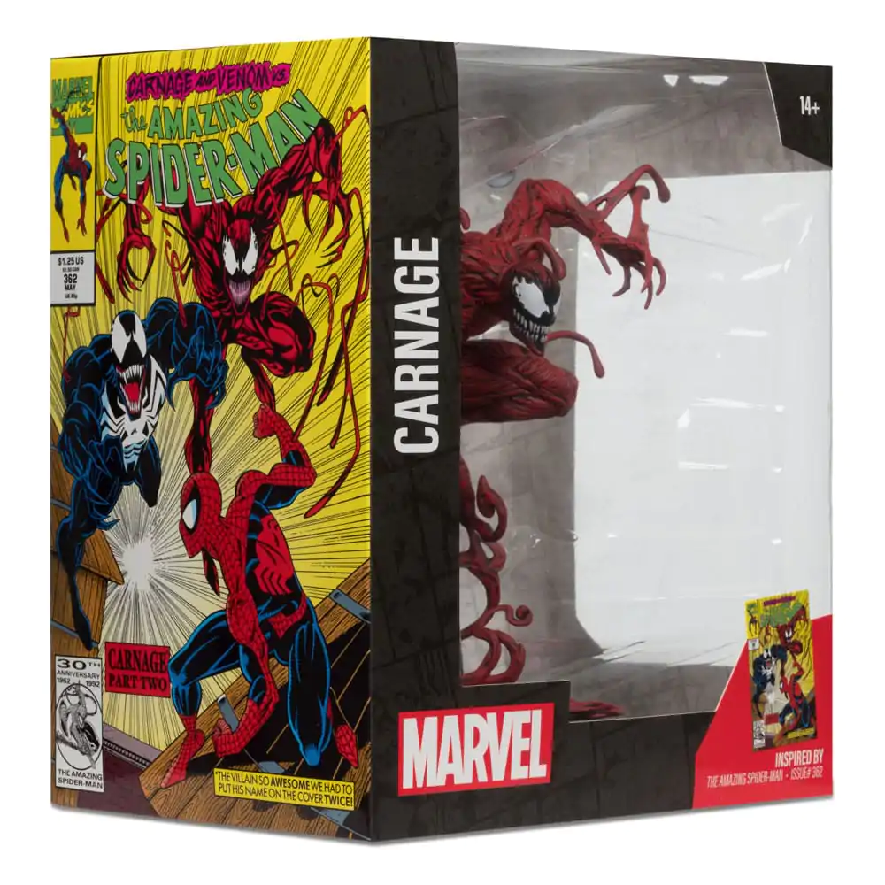 Marvel Collection PVC Statue 1/10 Carnage (The Amazing Spider-Man #362) 18 cm product photo