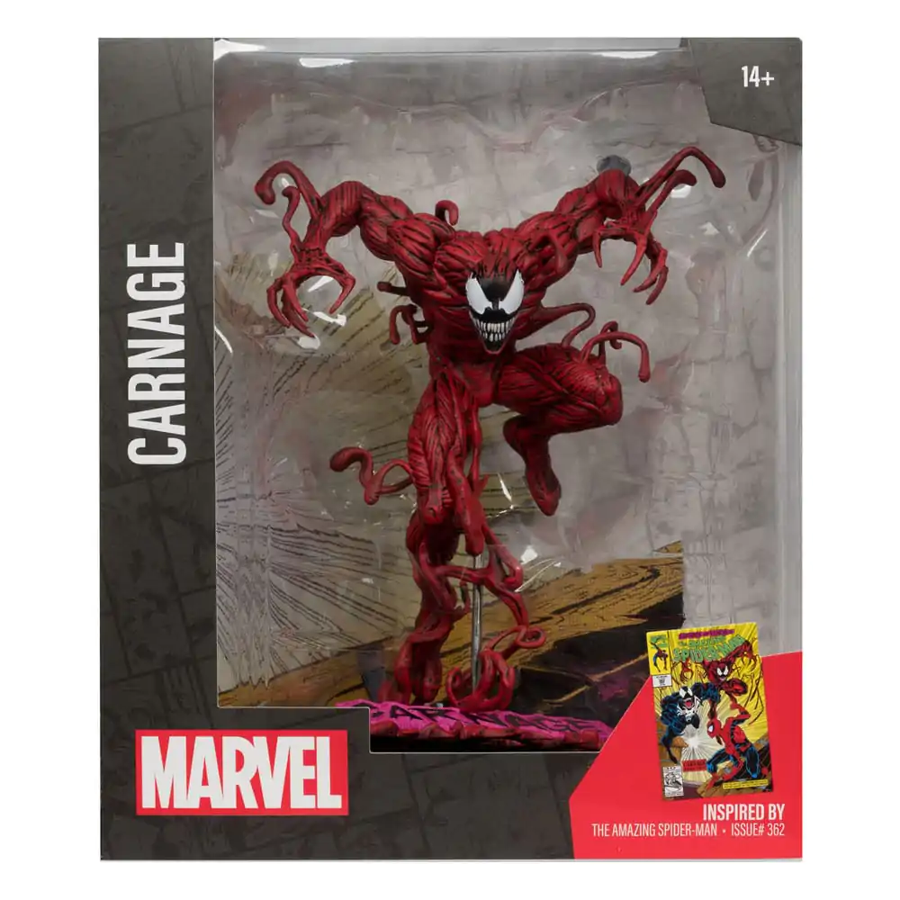 Marvel Collection PVC Statue 1/10 Carnage (The Amazing Spider-Man #362) 18 cm product photo