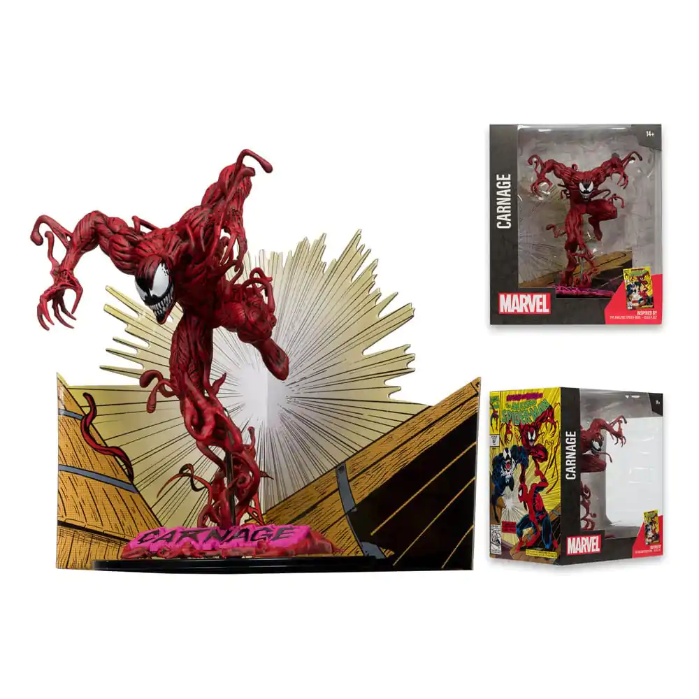 Marvel Collection PVC Statue 1/10 Carnage (The Amazing Spider-Man #362) 18 cm product photo