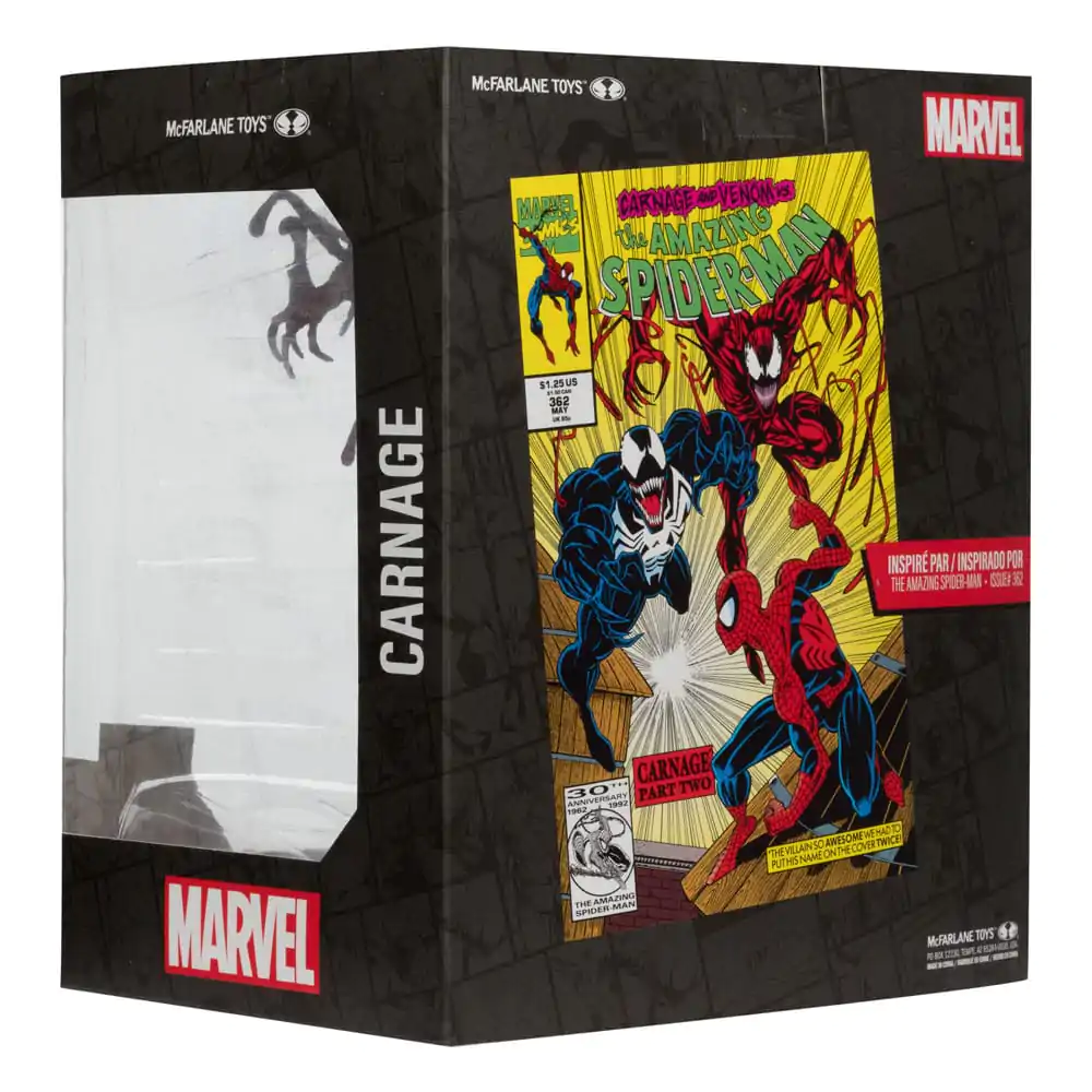 Marvel Collection PVC Statue 1/10 Carnage (The Amazing Spider-Man #362) 18 cm product photo
