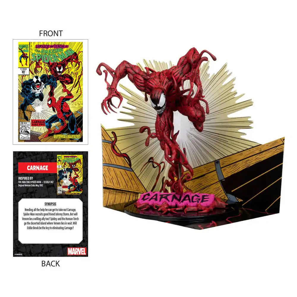 Marvel Collection PVC Statue 1/10 Carnage (The Amazing Spider-Man #362) 18 cm product photo