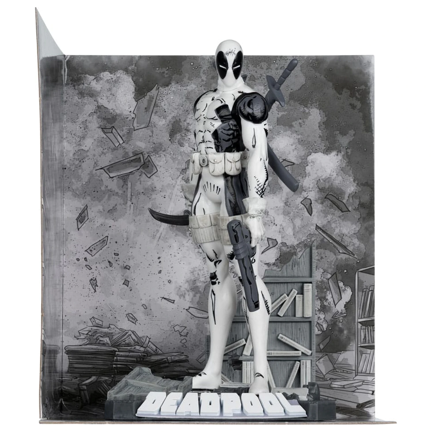 Marvel Collection PVC Statue 1/10 Deadpool (The New Mutants #98) (Line Art) (Gold Label) 17 cm product photo