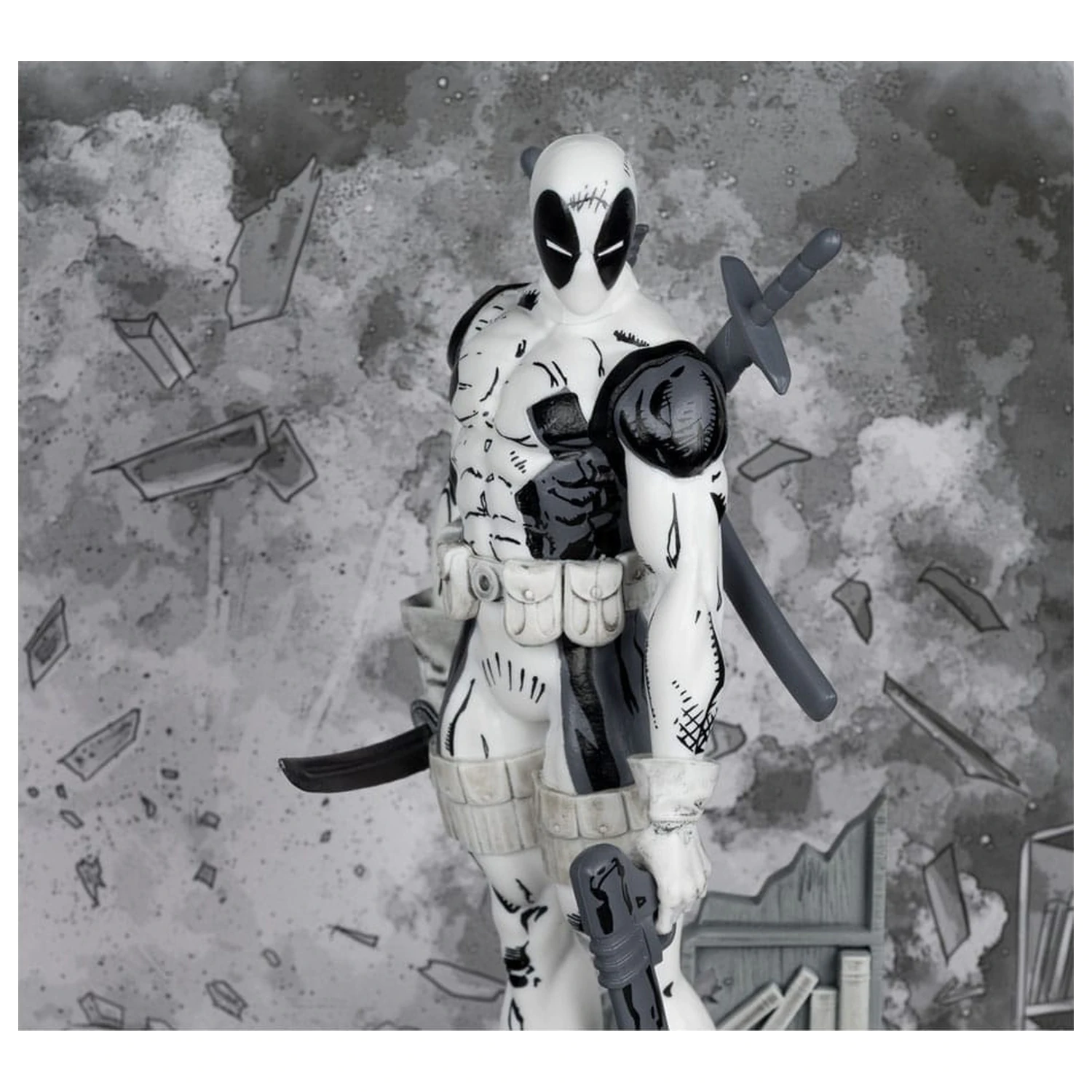 Marvel Collection PVC Statue 1/10 Deadpool (The New Mutants #98) (Line Art) (Gold Label) 17 cm product photo