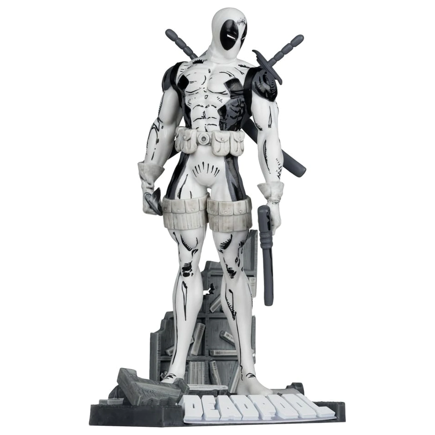 Marvel Collection PVC Statue 1/10 Deadpool (The New Mutants #98) (Line Art) (Gold Label) 17 cm product photo