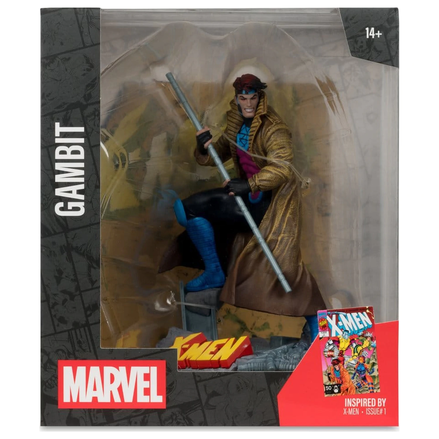 Marvel Collection PVC Statue 1/10 Gambit (X-Men #1) 18 cm product photo