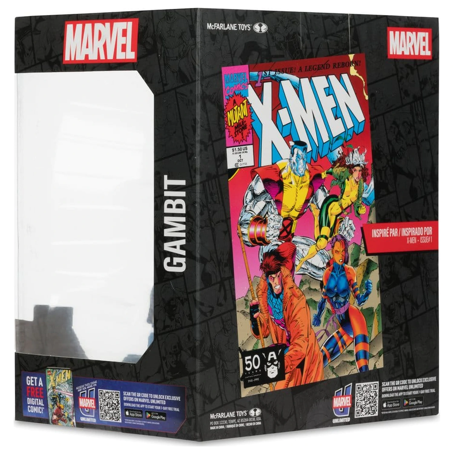 Marvel Collection PVC Statue 1/10 Gambit (X-Men #1) 18 cm product photo