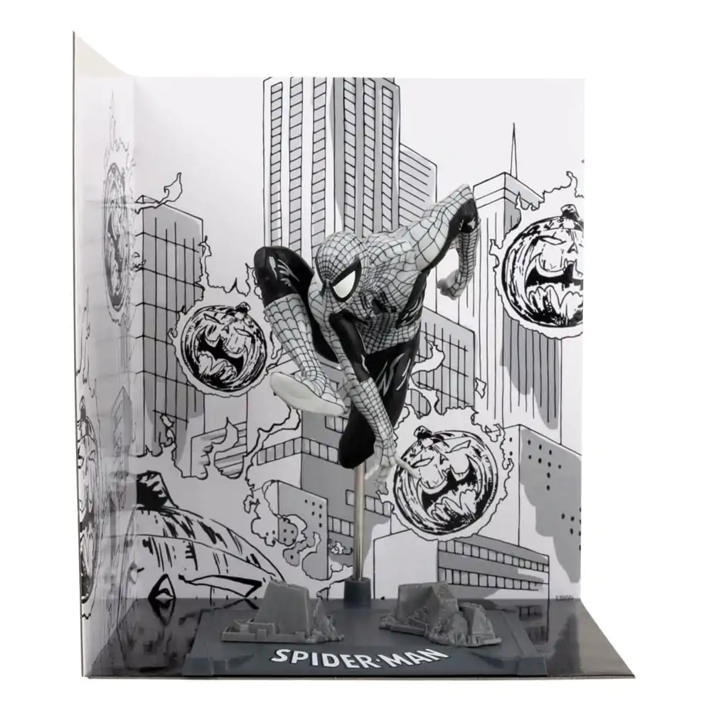 Marvel Collection PVC Statue 1/10 Spider-Man (Spider-Man #6)(Line Art)(Gold Label) 10 cm product photo