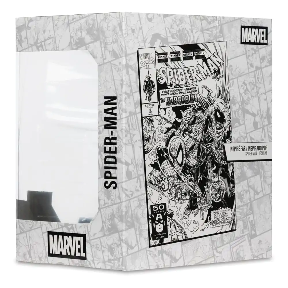 Marvel Collection PVC Statue 1/10 Spider-Man (Spider-Man #6)(Line Art)(Gold Label) 10 cm product photo