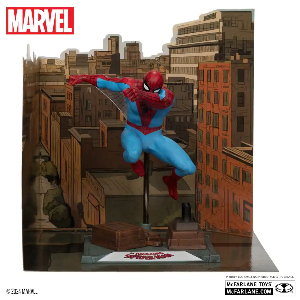 Marvel Collection PVC Statue 1/10 Spider-Man (The Amazing Spider-Man #38) (Gold Label) 15 cm termékfotó