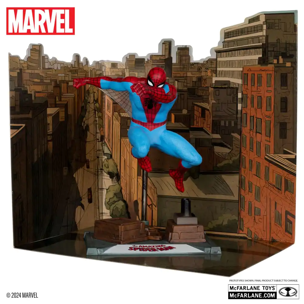 Marvel Collection PVC Statue 1/10 Spider-Man (The Amazing Spider-Man #38) (Gold Label) 15 cm termékfotó