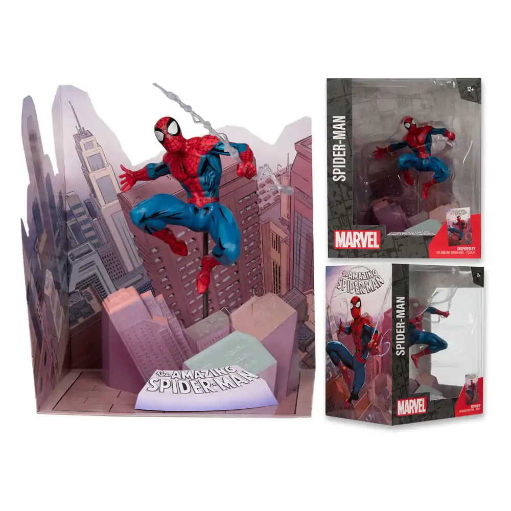 Marvel Collection PVC Statue 1/10 Spider-Man (The Amazing Spiderman #1) 17 cm product photo