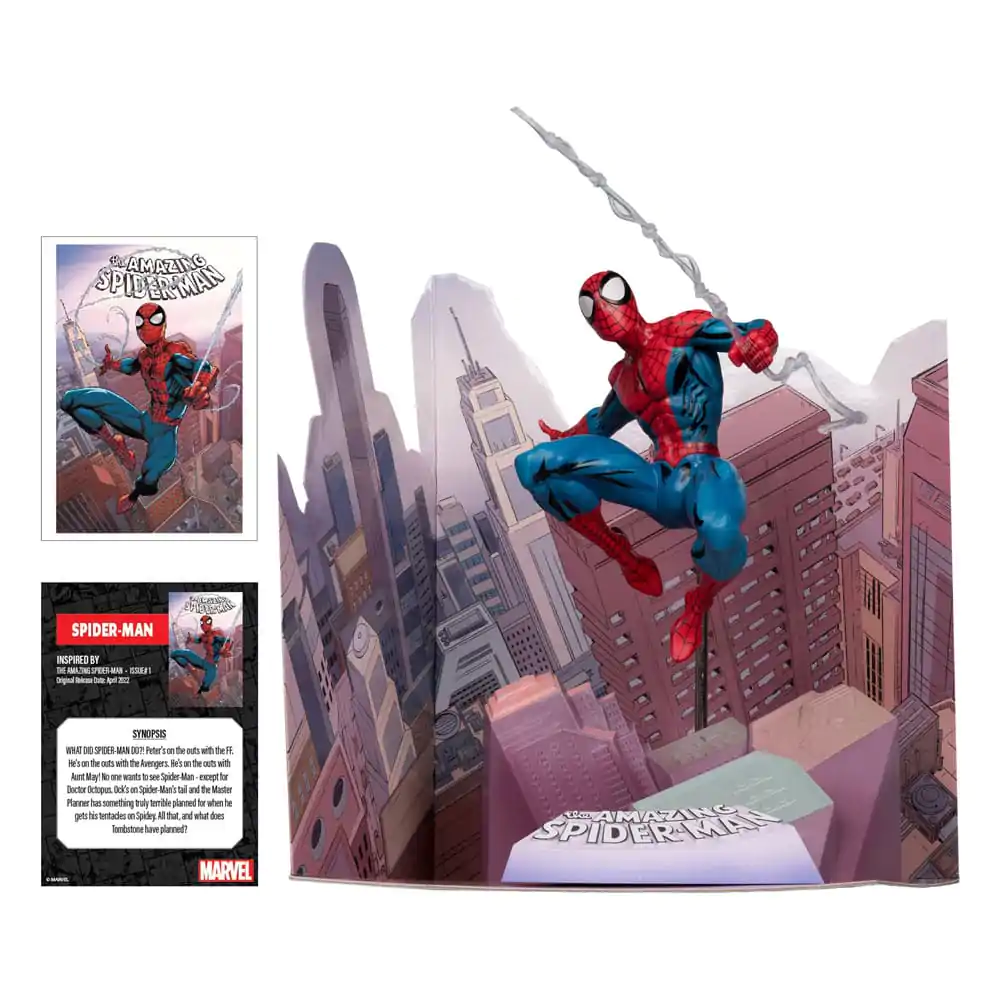 Marvel Collection PVC Statue 1/10 Spider-Man (The Amazing Spiderman #1) 17 cm product photo