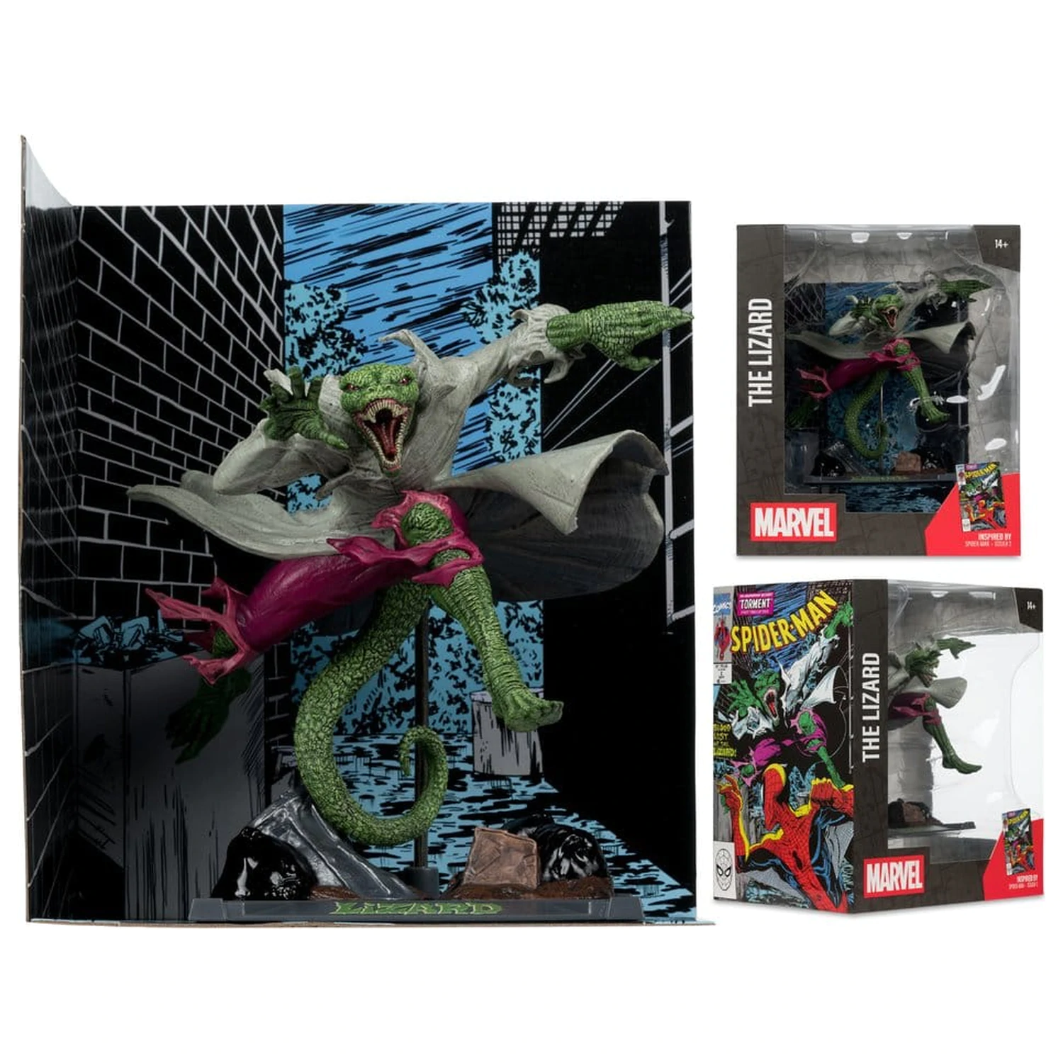 Marvel Collection PVC Statue 1/10 The Lizard (Spider-Man #2) 15 cm product photo
