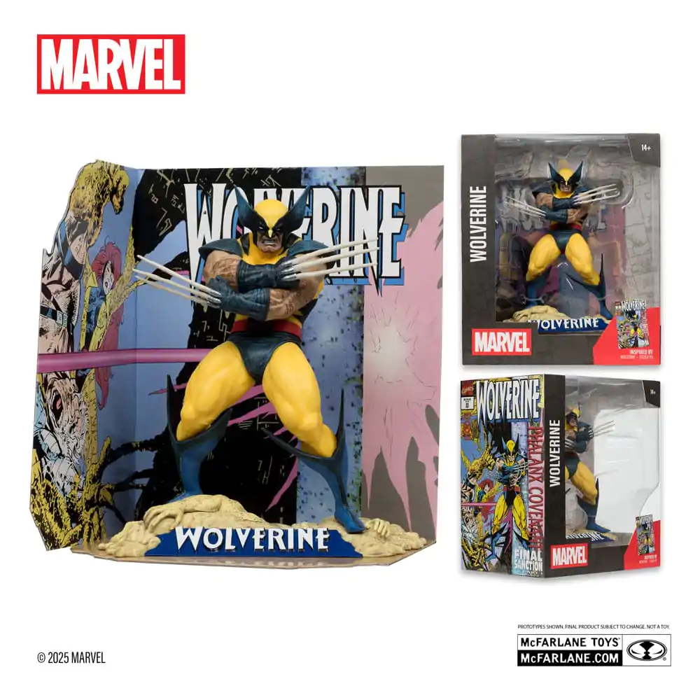 Marvel Collection PVC Statue 1/10 Wolverine (Wolverine #85) 17 cm product photo
