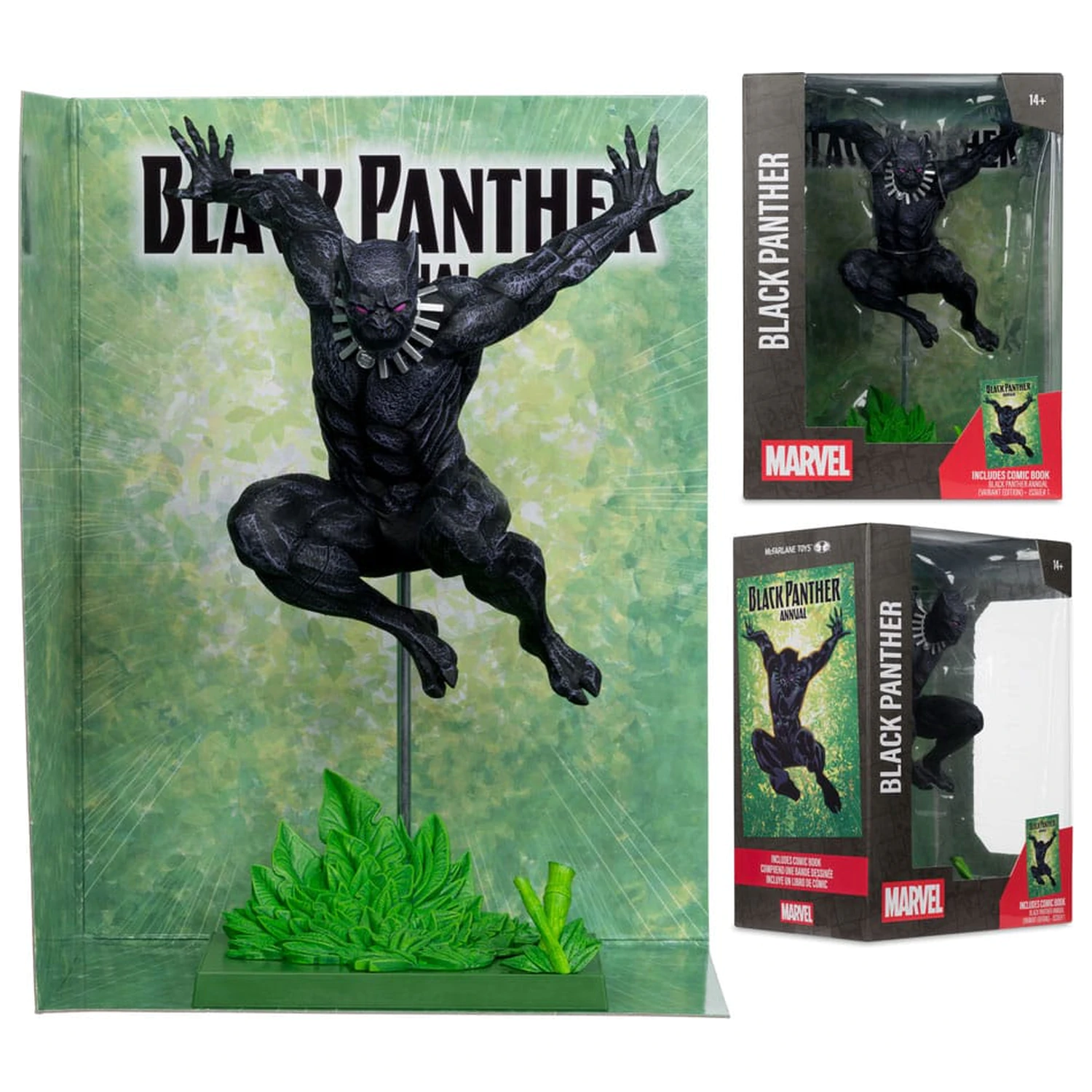 Marvel Collection PVC Statue 1/6 Black Panther (Black Panther Annual #1) (Variant) 29 cm product photo