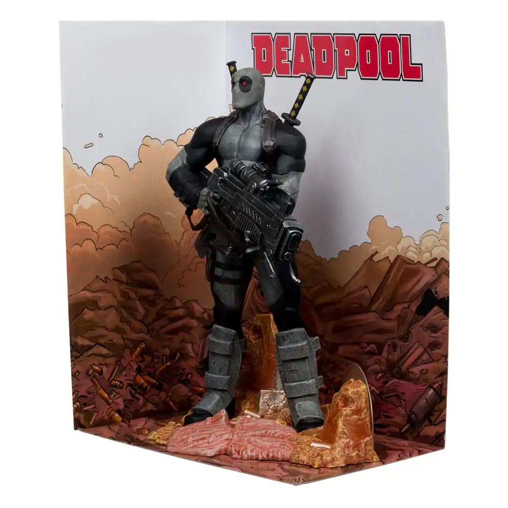 Marvel Collection PVC Statue 1/6 Deadpool (Deadpool #1)(Grey Suit Chase) 27 cm product photo