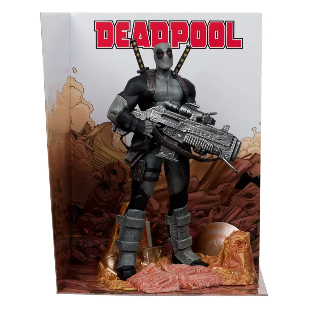 Marvel Collection PVC Statue 1/6 Deadpool (Deadpool #1)(Grey Suit Chase) 27 cm product photo