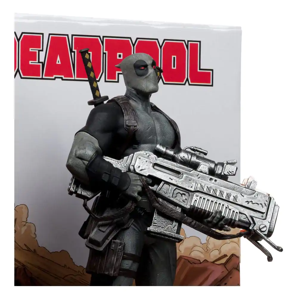 Marvel Collection PVC Statue 1/6 Deadpool (Deadpool #1)(Grey Suit Chase) 27 cm product photo
