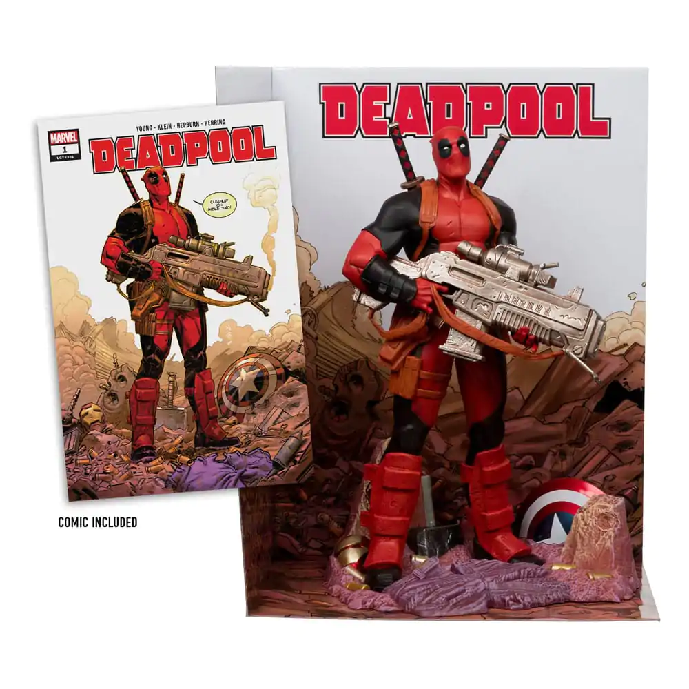 Marvel Collection PVC Statue 1/6 Deadpool (Deadpool #1) 27 cm product photo