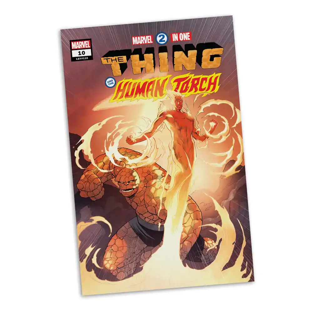 Marvel Collection PVC Statue 1/6 Human Torch (Marvel 2 in 1 #10) 29 cm product photo